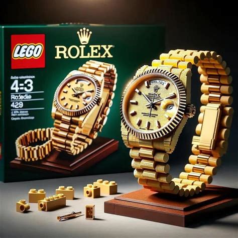 montre lego rolex|rolex lego sets.